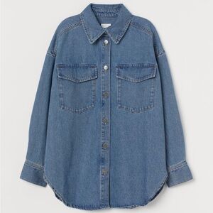 H&M Denim Shacket